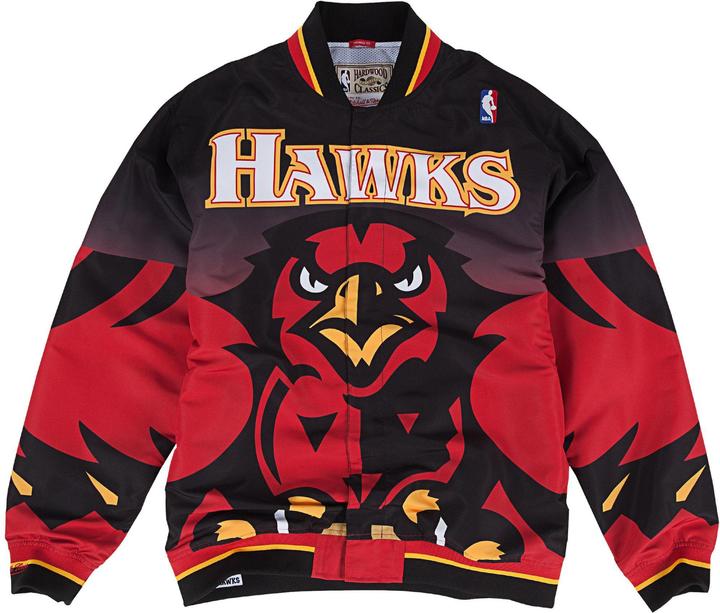 Mitchell & Ness Aufwärmjacke Nba Authentic Atlanta Hawks (L)