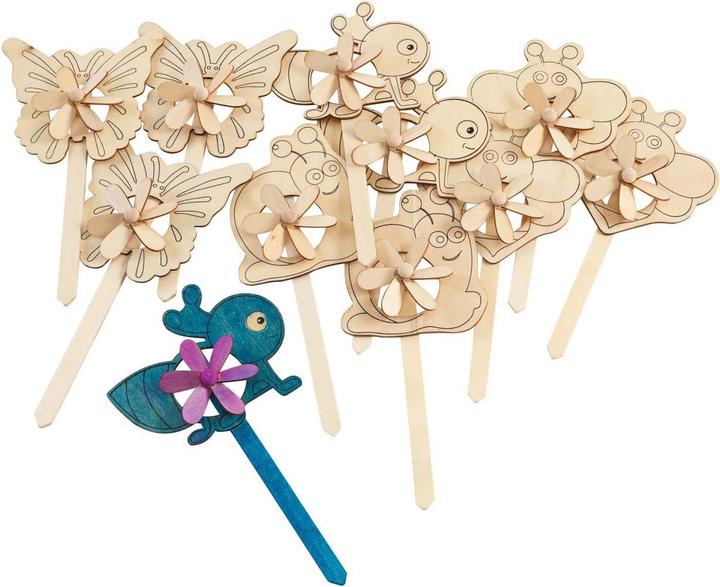 Actual product image Childhood Supply Garten-Windrad Set, 12 Stk.