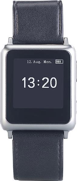 Produktbild Newgen medicals Blutdruck-Armbanduhr mit Pumpe, E-Ink-Display, Bluetooth & App