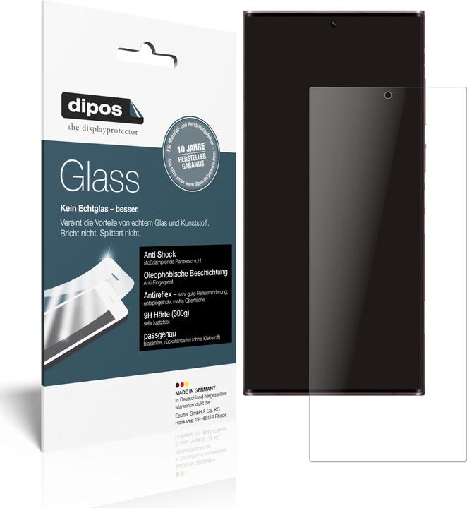 Immagine prodotto Dipos Pellicola Protettiva Anti-Shock (2 Pezzo/i, Samsung Galaxy S22 Ultra)