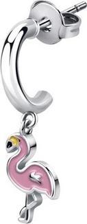 La Petite Story - Steel single earring Flamingo LPS02AQM99
