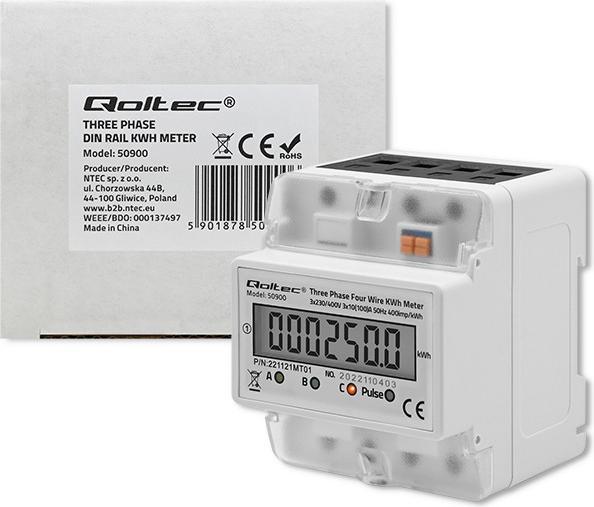 Produktbild Qoltec Energieverbrauchszähler