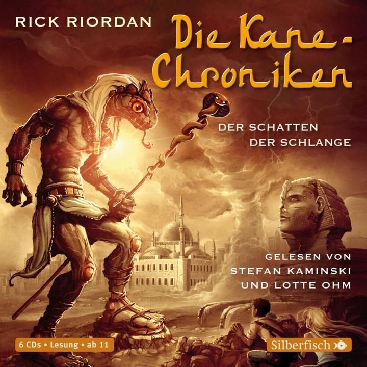 Immagine prodotto Le cronache Kane, L'ombra del serpente (Claudia Max, Stefan Kaminski, Lotte Ohm, Rick Riordan., Tedesco)