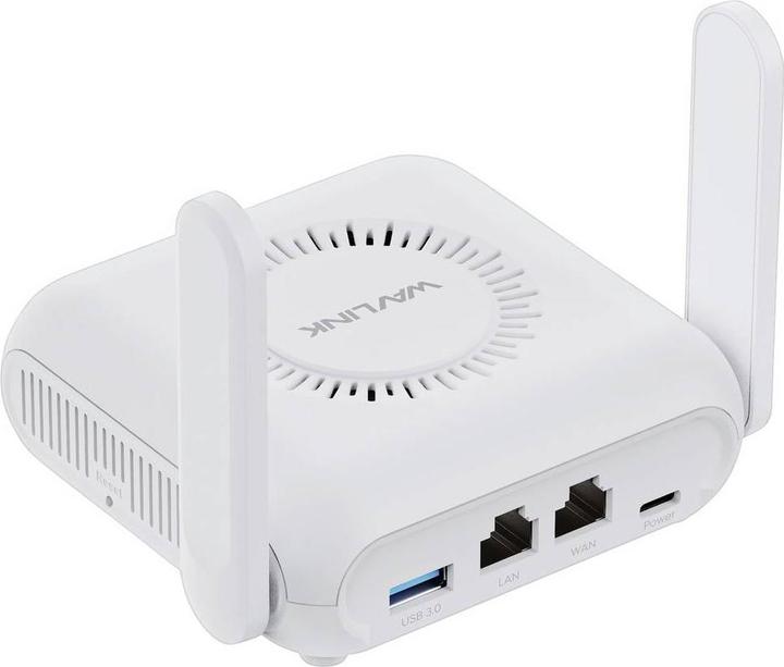 Produktbild Wavlink WLAN Router RF-WFTR-300 AX3000 RF-6690616 LAN 10/100/1000 MBit/s 3000 M