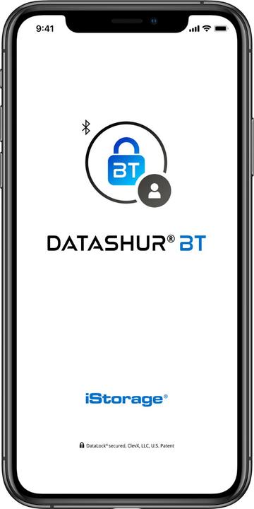 Image du produit iStorage datAshur BT - Clé USB à mémoire flash (biométrique) (16 Go, USB-A)
