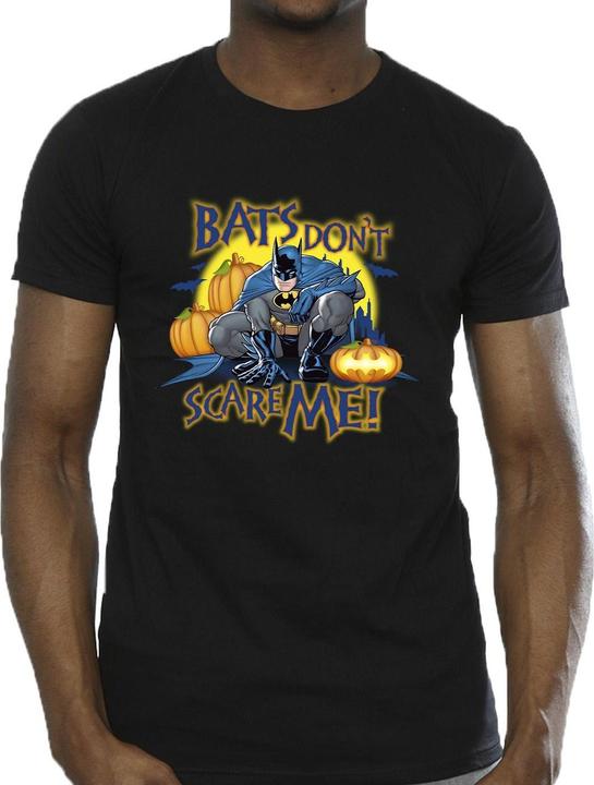 Immagine prodotto Maglietta Batman Bats Don't Scare Me Uomo (4XL)