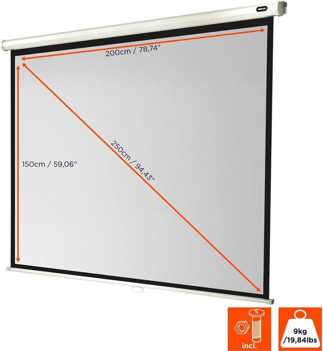 Image du produit Celexon Rollo Economy, Canvas, 4:3 (98.43", 4:3)