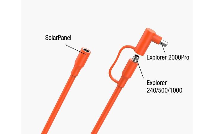 Actual product image Jackery Extension cable