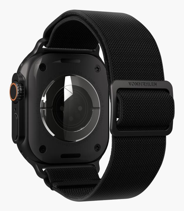Actual product image Vonmählen Classic Nylon Loop 38 | 40 | 41mm One Size - All Black (Nylon)