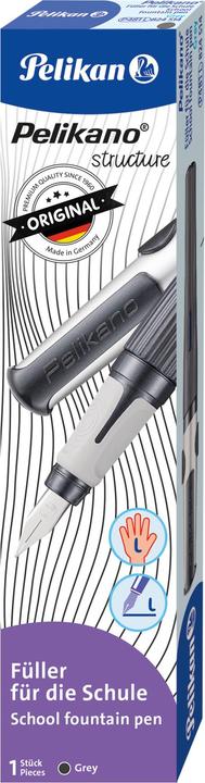 Produktbild Pelikan o structure Füller Linkshänder L (Grau, 1 x)