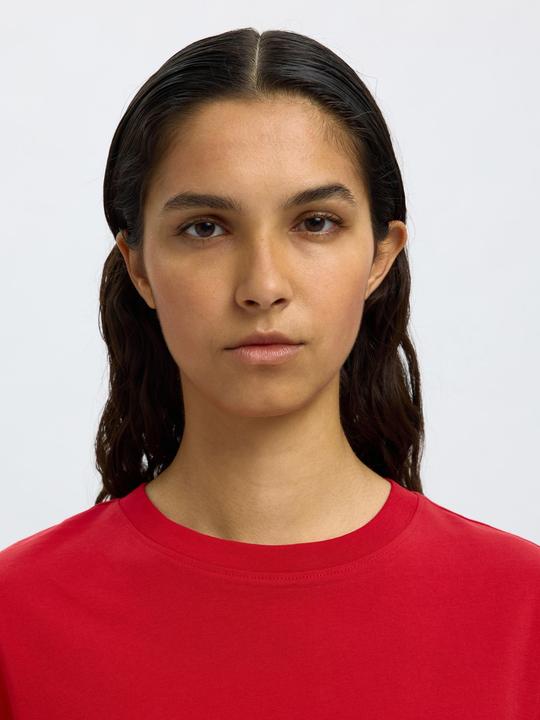 Actual product image Selected Femme Slfmyessential Ss O-Neck Tee Noos (XS)