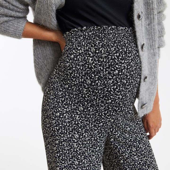 Actual product image La Redoute Collections Wide maternity trousers with a high waistband (40)