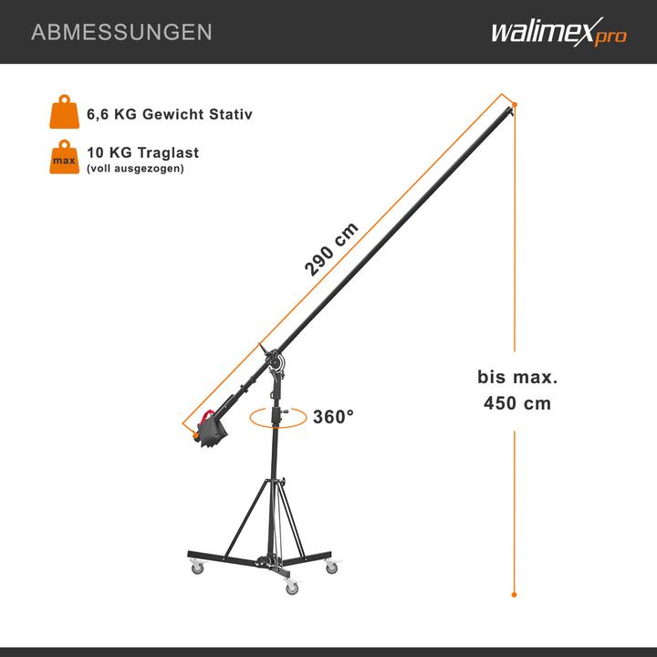 Produktbild Walimex pro Filmset Pro (290 cm, 10 kg)