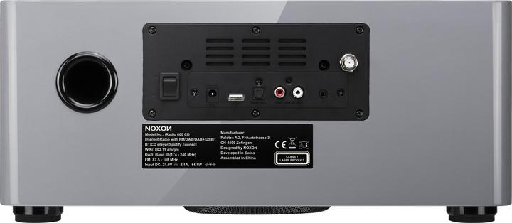 Produktbild Noxon iRadio 600 CD (Internetradio, DAB+, UKW, Bluetooth, WLAN)