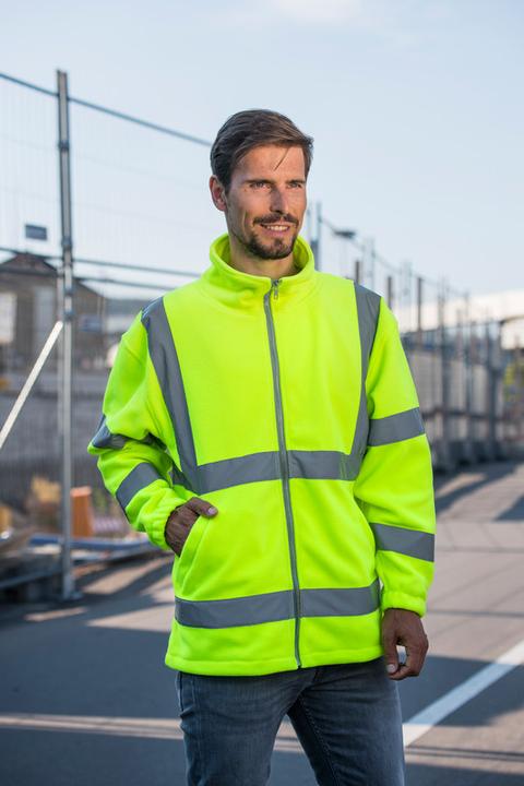 Produktbild Korntex Hi-Vis Fleece Jacke (S)