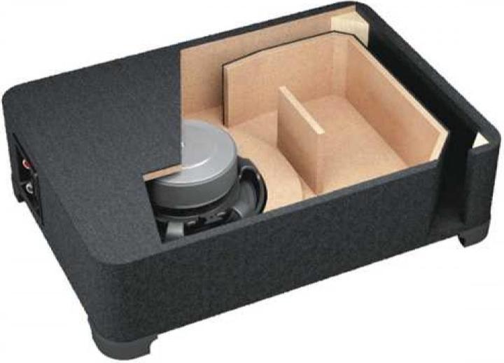 Actual product image Audison APBX 8R subwoofer box with 8.5 litres of power (500 W)