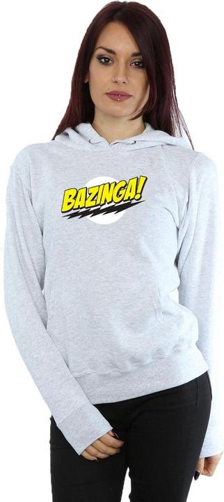Immagine prodotto Dam Sheldon Bazinga Felpa con Cappuccio Donna (M)