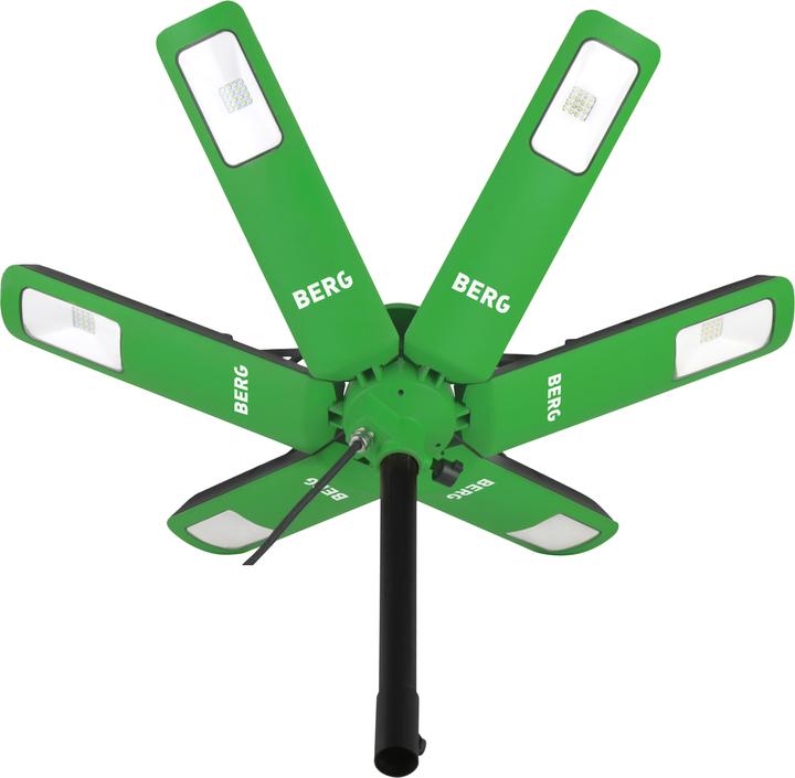 Actual product image Berg LED SPOTLIGHT BCL 360° STAR LED 120 TS 30 (230V-EU) - IP65 (12000 lm)