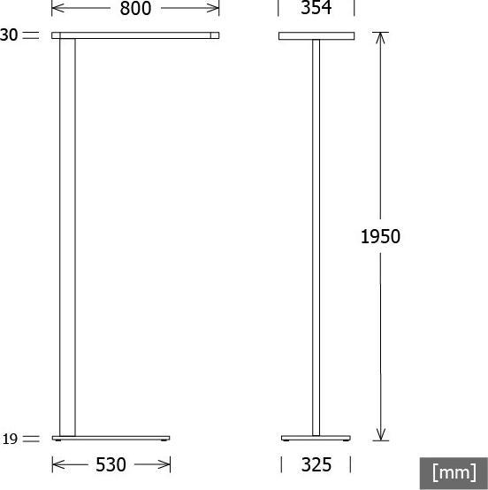 Produktbild LTS LED-Stehleuchte (8340 lm)