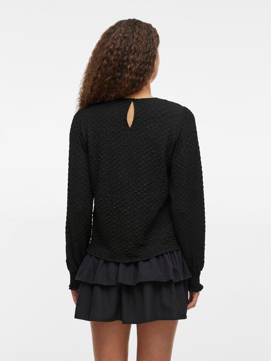 Actual product image Vila Rundhals Oberteil mit langen Ärmeln (M)