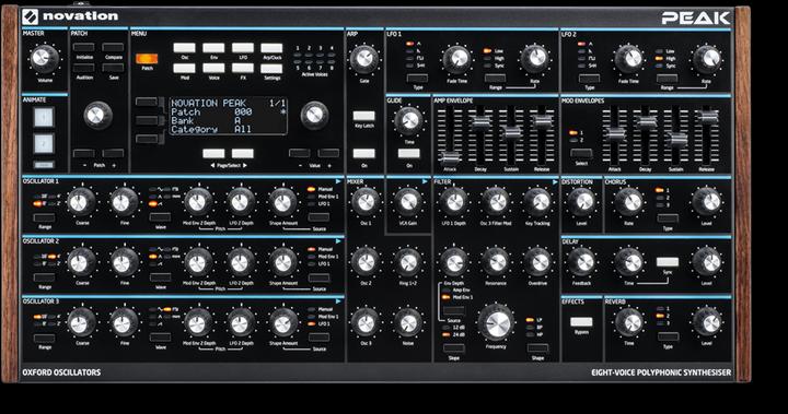 novation Peak (Synthesizer)