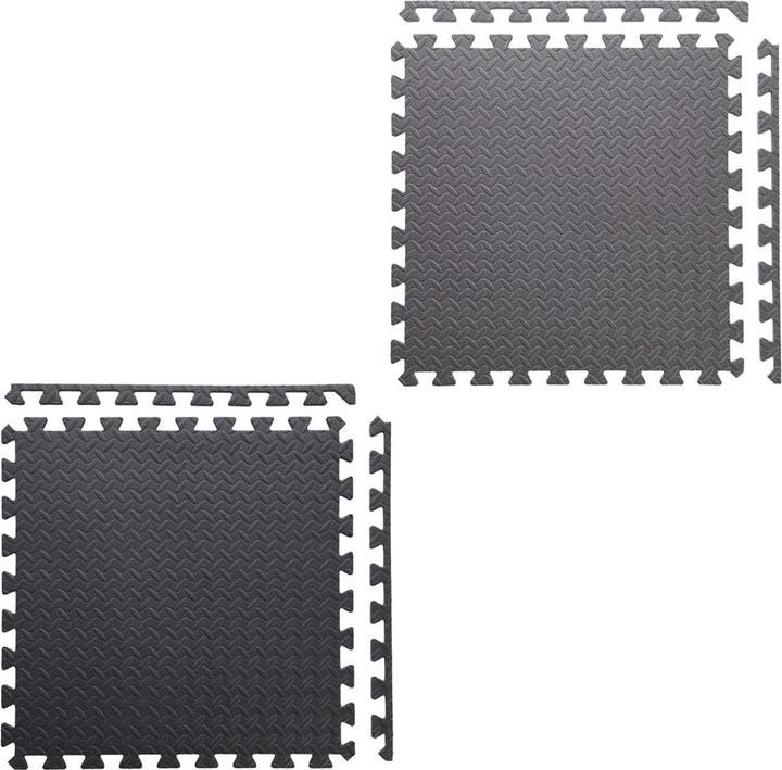 HMS Sports Equipment Puzzle Mat dark grey 9 pieces MP12