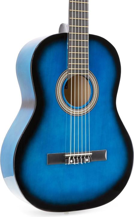 Actual product image Max Classical Guitar SoloArt Set Blue (Acoustic guitar set, Wood)