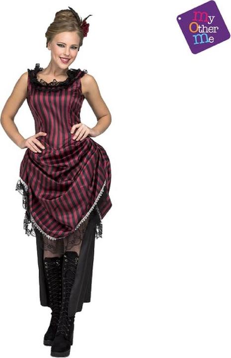 Produktbild My Other Me Ad Kleid Saloon Girl rosa ml (M, L)
