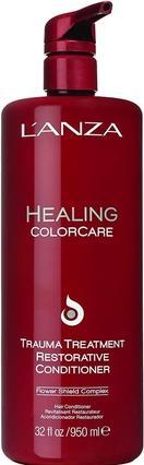 L'Anza Healing ColorCare Trauma Treatment Restorative Conditioner 32 Fl Oz (950 ml)