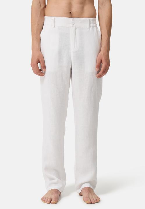 Cash-Mere Leinen Hosen lang