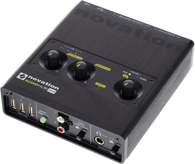 Actual product image novation AudioHub 2x4 (USB)