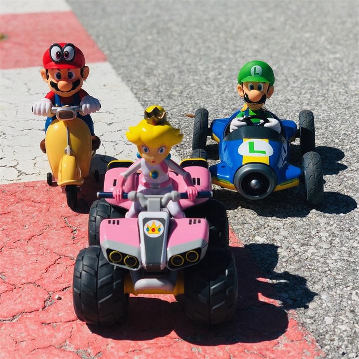 Actual product image Carrera Super Mario Odyssey scooter