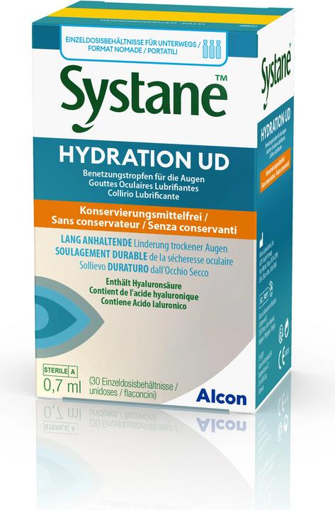 Produktbild Systane Hydration UD Benetzungstropfen (21 ml, zur verbesserten Befeuchtung der Augen und Augenlider, 30 x 0.7 ml)