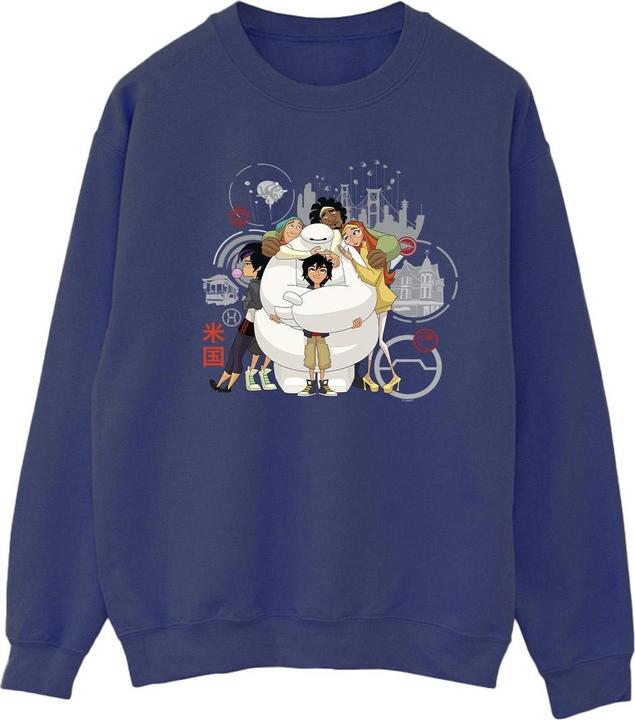 Disney Big Hero 6 Baymax Group Hug Sweatshirt (XXL)