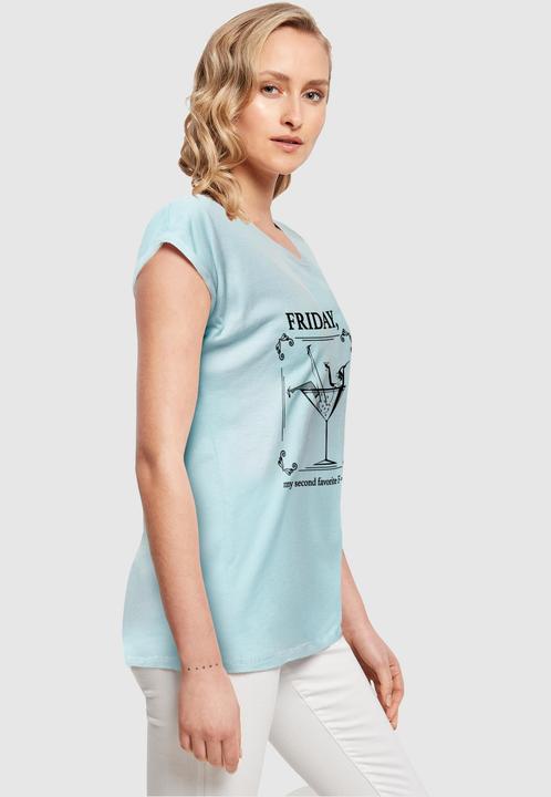 Produktbild Mister Tee Ladies F-Word Extended Shoulder Tee - 125199 (XL)