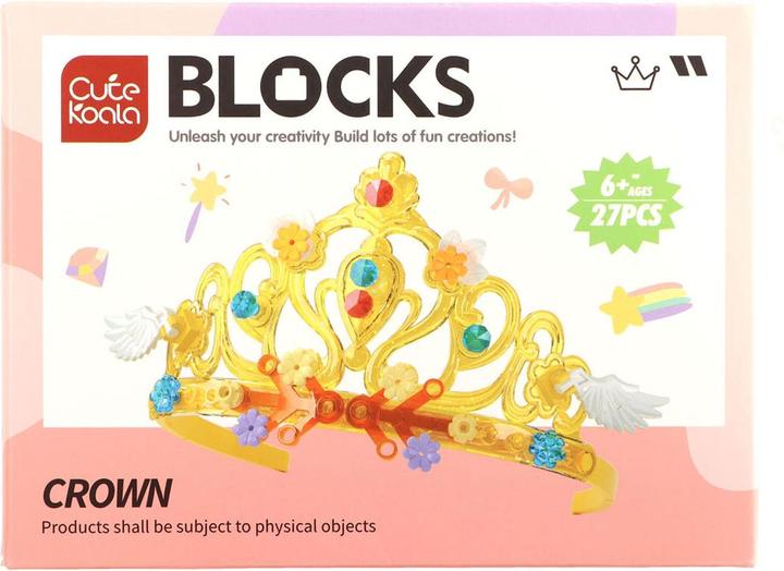 Jono Toys Building blocks crown, 27dlg.
