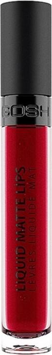 Actual product image Gosh Liquid Matte Lips 003 Nougat Fudge 4ml (003 Nougat fudge)