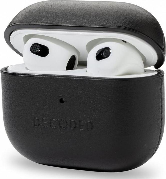 Produktbild Decoded Leather AirCase für Apple Airpods 3G (Kopfhörer Hülle)