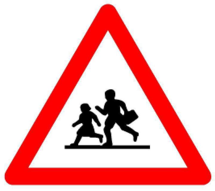 Produktbild BRW Signaltafel Kinder 1.23