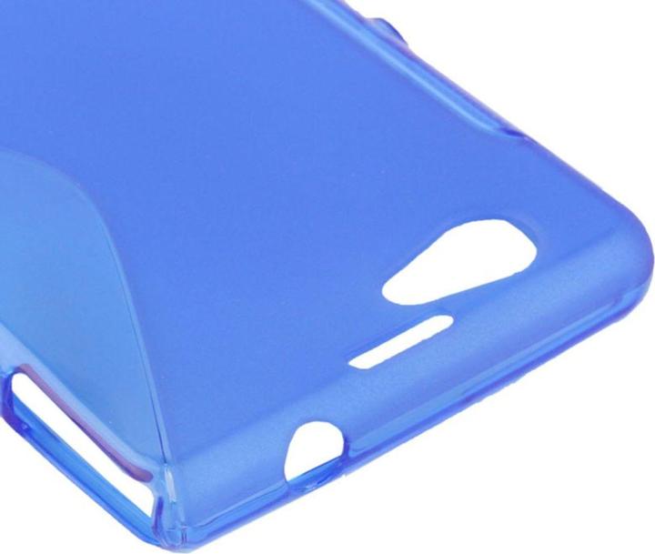 Produktbild König Design Handyhülle TPU Case für Sony Xperia Z1S / Z1 mini blau (Sony Xperia XZ1 Mini, Sony Xperia Z1)