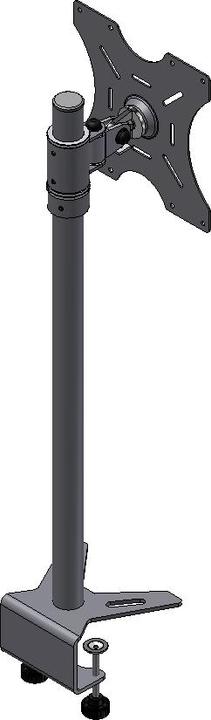 Produktbild edbak MSV2 Monitorhalterung mit Tischklemme, schwarz (Tisch, 46")