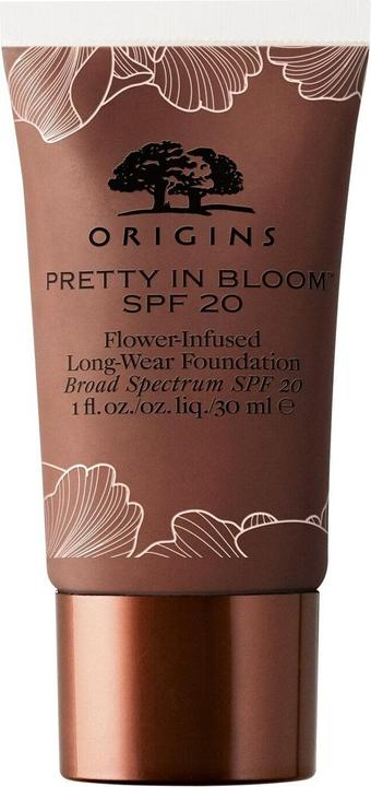 Image du produit Origins Pretty In Bloom Fond de teint longue tenue infusé de fleurs SPF 20 30ml 730 Very Deep Warm (730 Very Deep Warm)