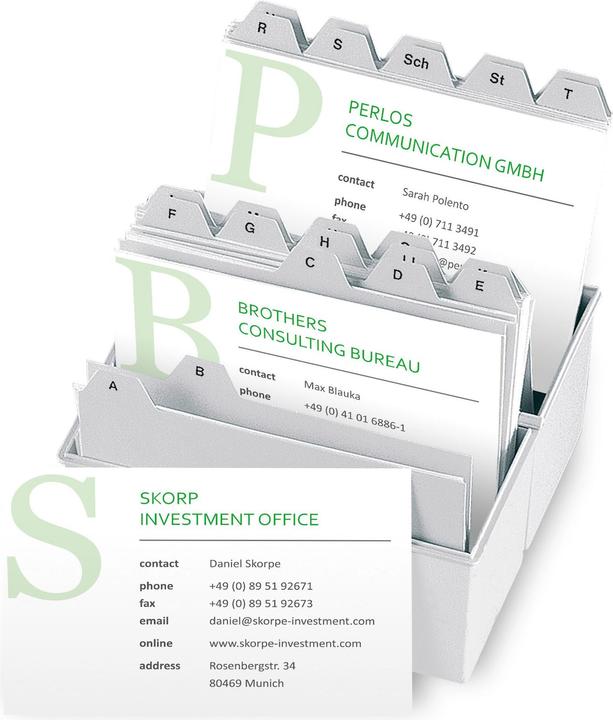 Actual product image Sigel Index cards (A7, 185 g/m², 20 x)