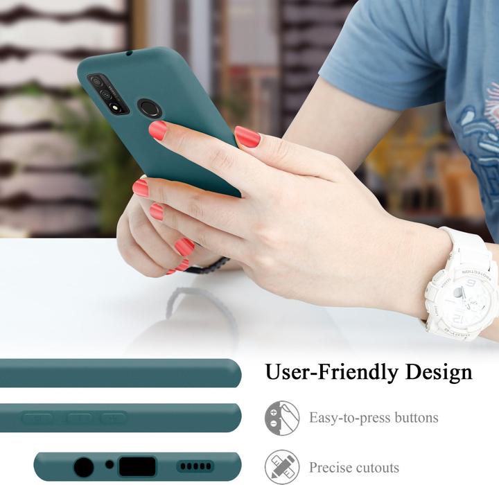 Produktbild Cadorabo TPU Liquid Silicone Case Hülle für Huawei P SMART 2020 (Huawei P Smart (2020))