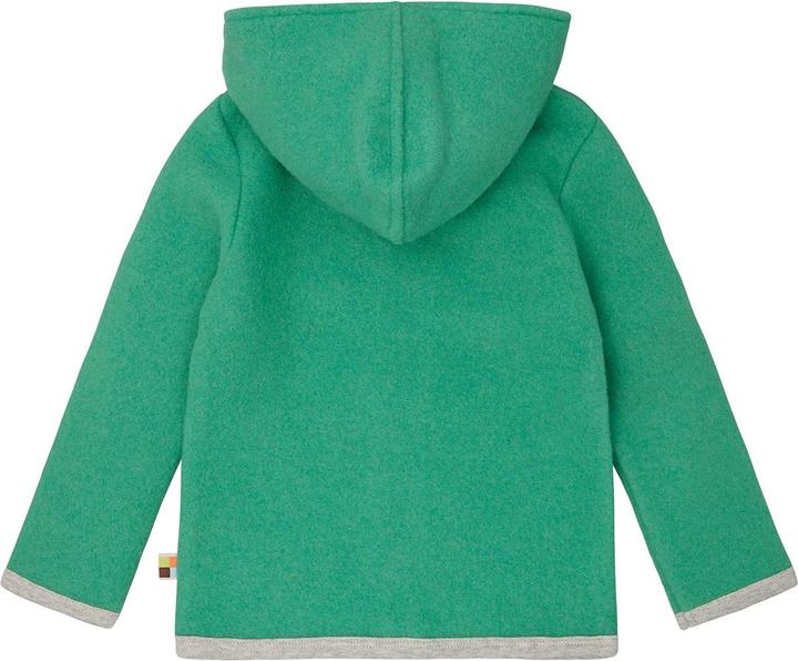 Produktbild loud + proud Wollfleece-Jacke mit Kapuze (104)