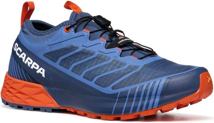 Blue, spicy orange