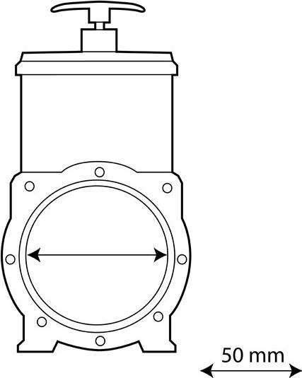 Produktbild Valterra PVC Zugschieber