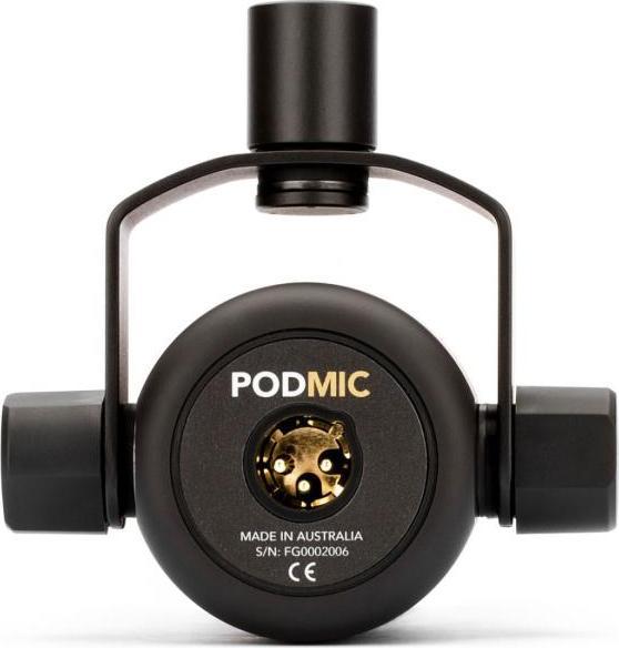 Produktbild RØDE Podmic Podcast-Mikrofon Schwarz mit MS032 Tisch-Stativ