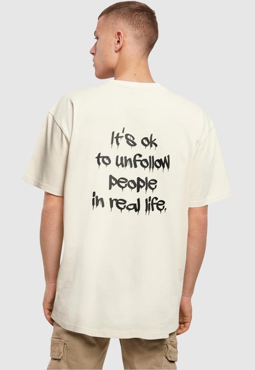 Image du produit Merchcode Tee surdimensionné Unfollow front X - 112215 (S)