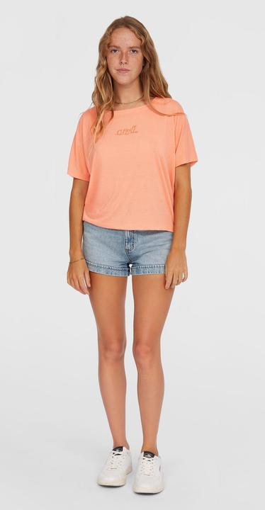 Actual product image O'Neill Women's Essentials Script Drape T-Shirt (XS)